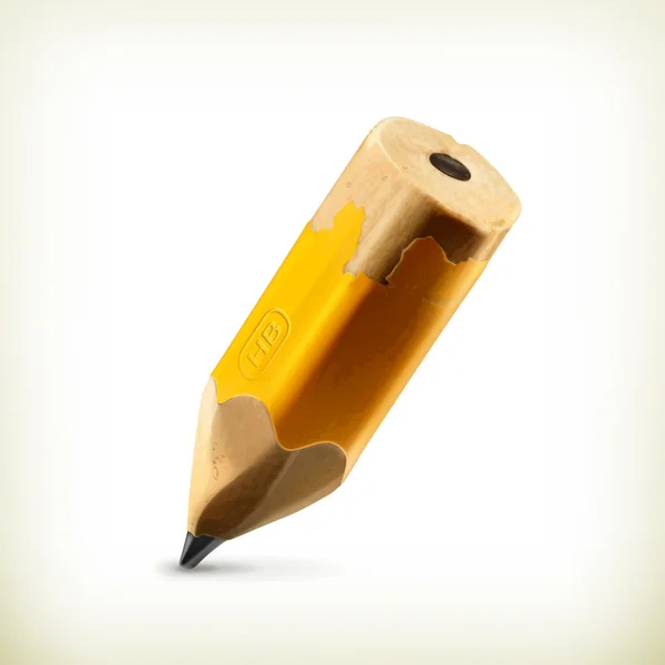 Bleistift, Vektor-Symbol — Stockvektor