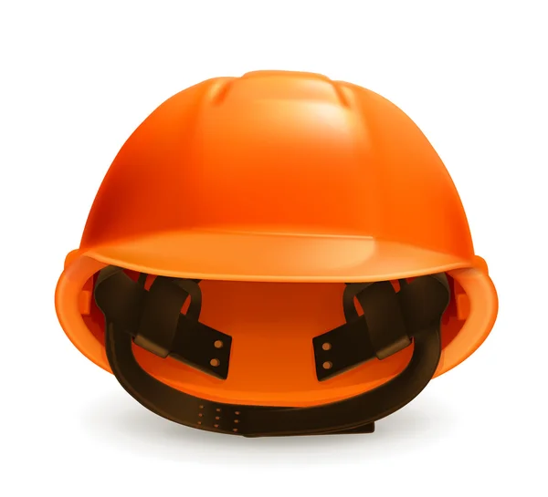 Hard hat vector icon — Stock Vector