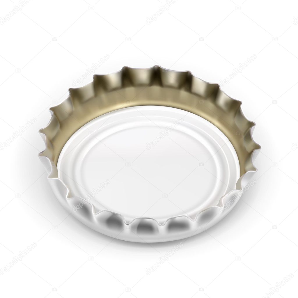 Bottle cap, vector object