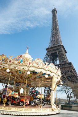 Vintage tarzı carousel