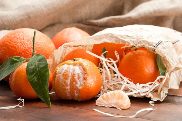 Mandarinkové ovoce (mandarinky) — Stock fotografie