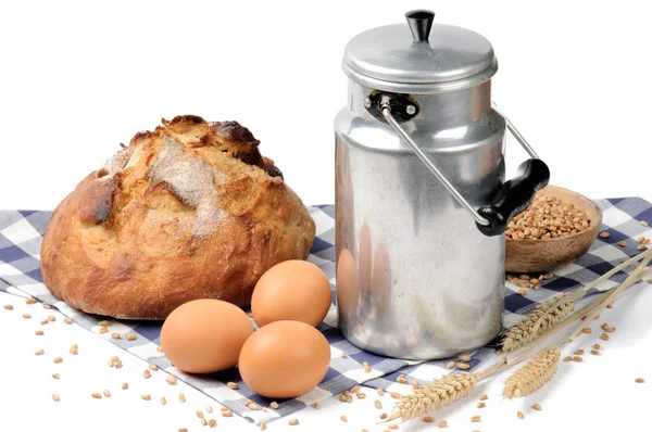Countryside breakfast — Stock Photo, Image