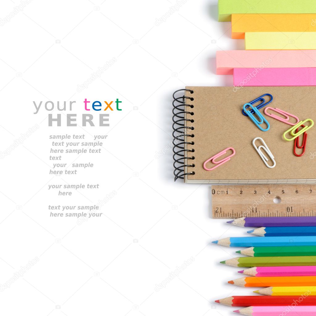 School stationery