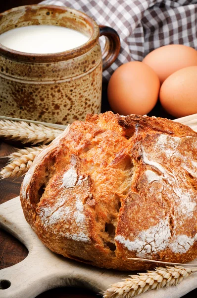 Traditional countryside breakfast — Stock Photo, Image