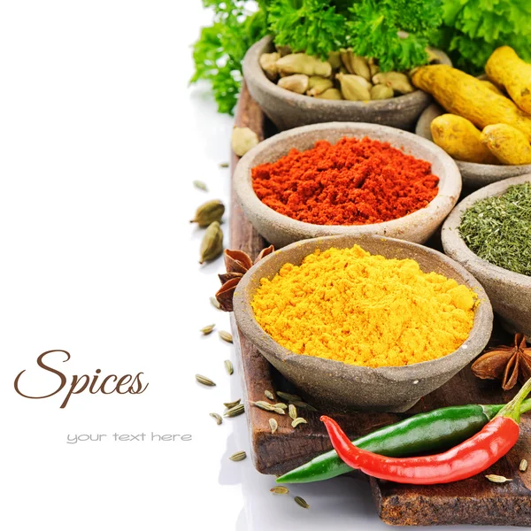 Colorful mix of spices Stock Photo by ©paulgrecaud 21174927