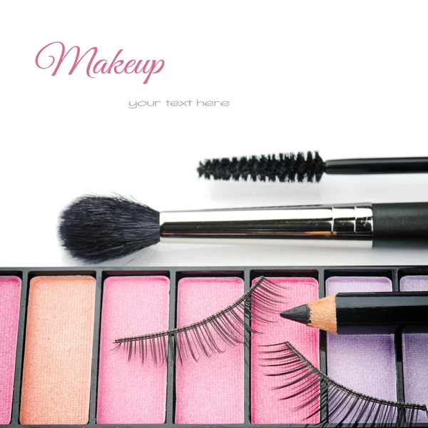 Cosmetics for eye makeup — Stock Photo, Image