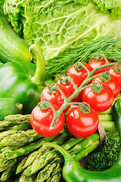 Verduras orgánicas frescas —  Fotos de Stock