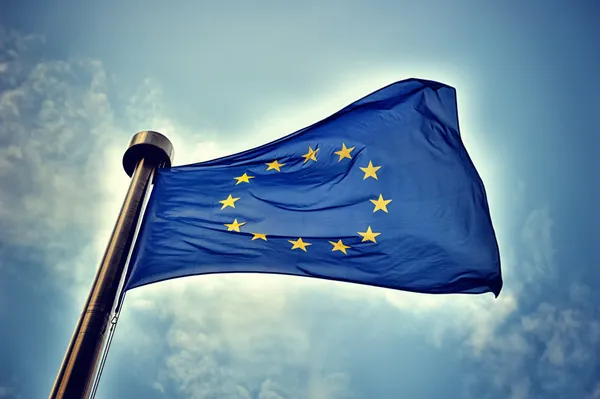 European Union flag — Stock Photo, Image