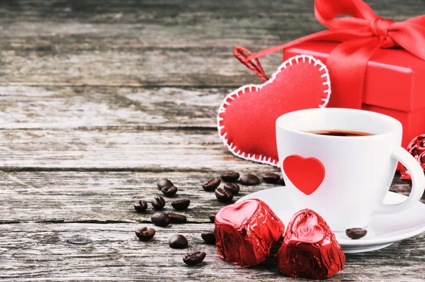 Desayuno de San Valentín — Foto de Stock