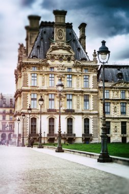 Louvre Sarayı. Paris, Fransa