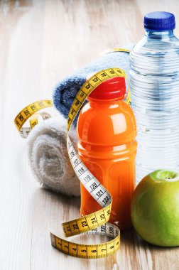 sağlıklı diyet ile fitness kavramı