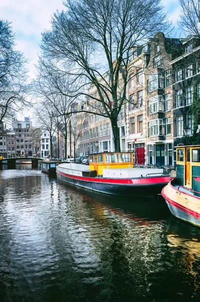 Amsterdam stadsgezicht — Stockfoto