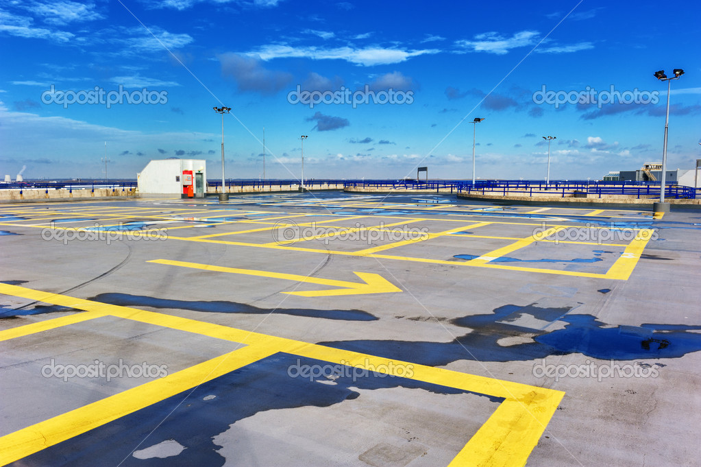 Rooftop parking Stock Photo by ©paulgrecaud 47816891
