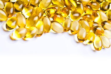 whiteback yere izole renkli vitamini jel kapsül