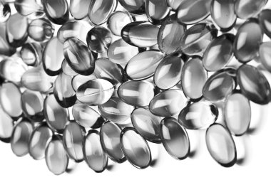 whiteback yere izole renkli vitamini jel kapsül