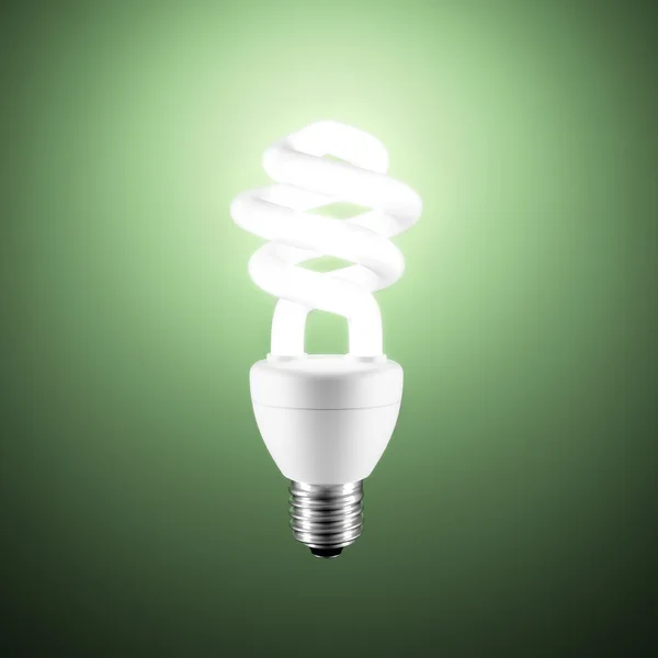 Luminescent light bulb — Stock Photo, Image