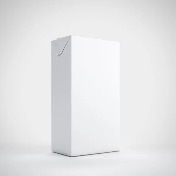 Orta boy beyaz süt karton paket