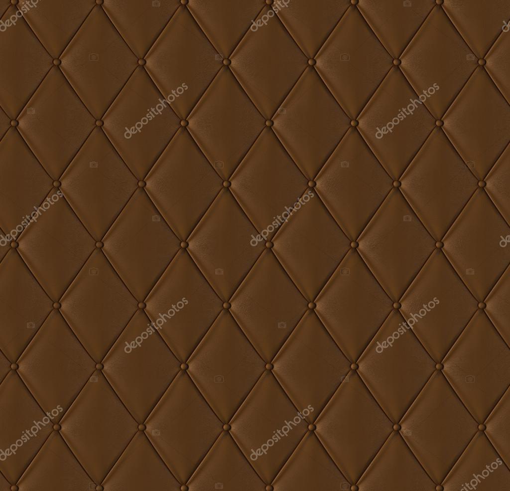 Brown quilted leather Stock Photo by ©ekostsov 13137730