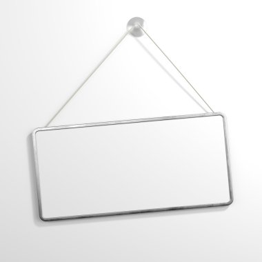 Iron sign hanging clipart