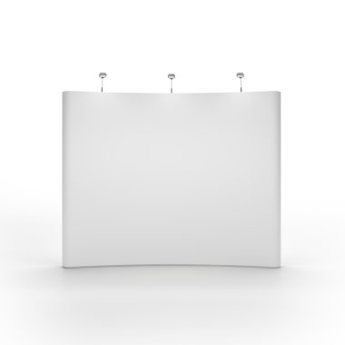 bblank ticaret göstermek standında. Önden Görünüm