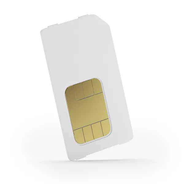 SIM-kortet ikonen. — Stockfoto