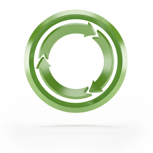 Abstract recycle symbol — Stock Photo, Image