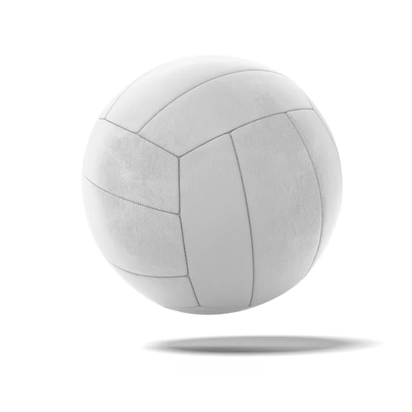 Белый волейбол — стоковое фото
