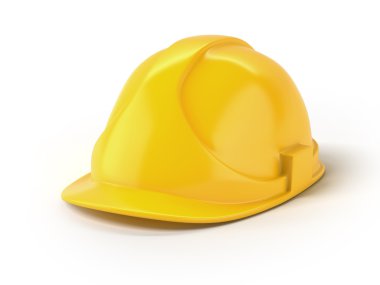 Yellow helmet clipart