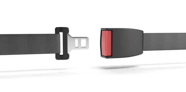 açılan emniyet kemeri.