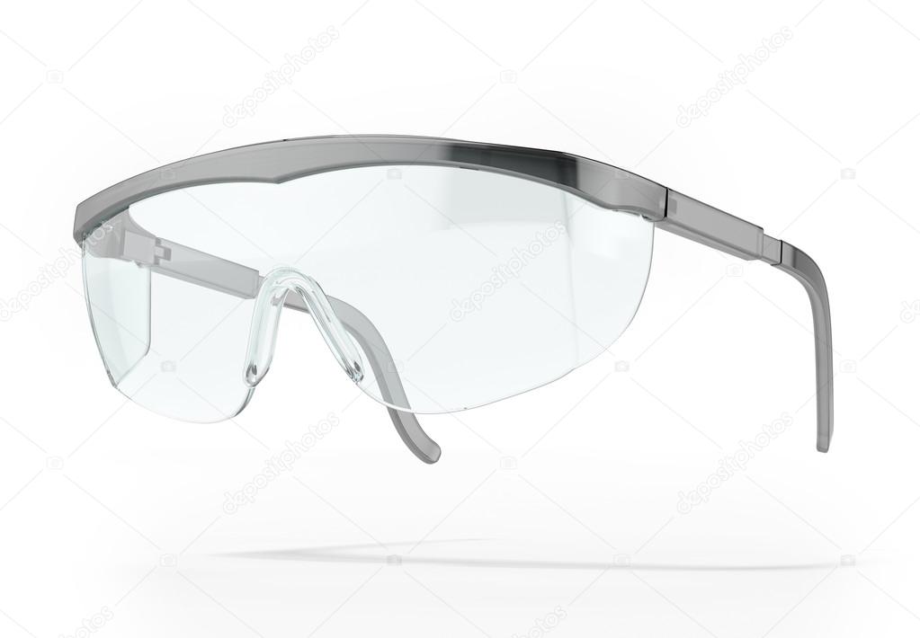 Plastic protection glasses
