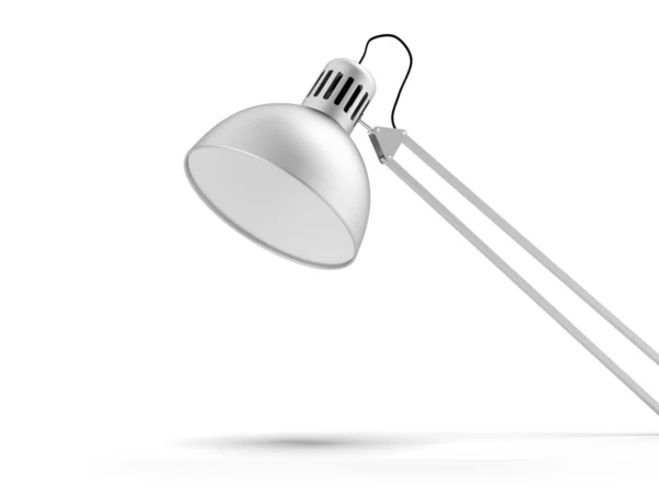 Zilveren lamp — Stockfoto
