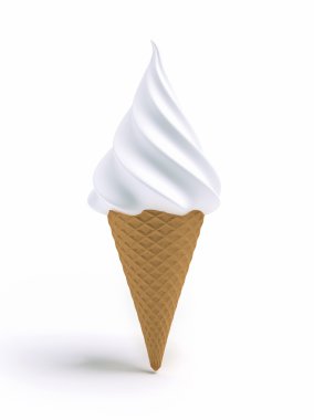 Vanilyalı dondurma.