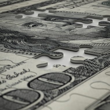 dolar 3D puzzle