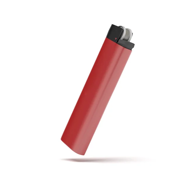 Röd cigarettändare — Stockfoto