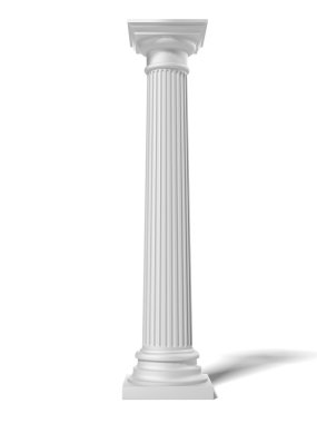 White column clipart