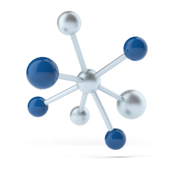 Estructura molecular — Foto de Stock