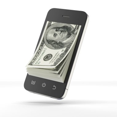 akıllı telefon içinde dolar
