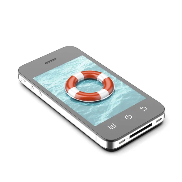 Concept de service d'urgence mobile — Photo