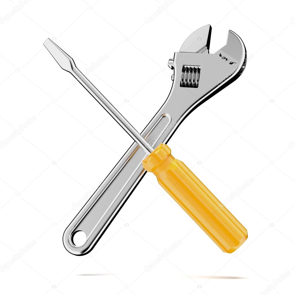 Wrench and screwdriver