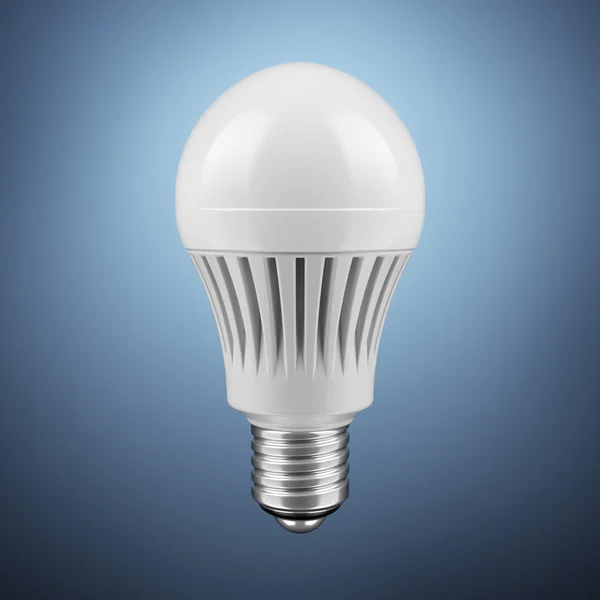 Lâmpada de poupança de energia LED — Fotografia de Stock