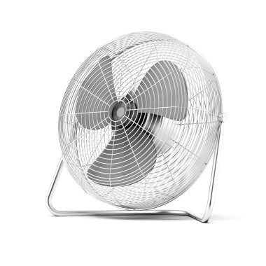 Floor mounted powerful fan clipart
