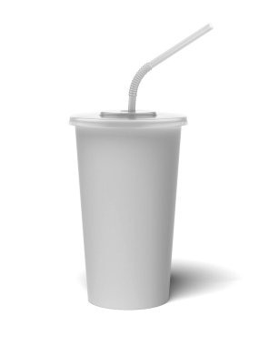 Kağıt pipet ile cam