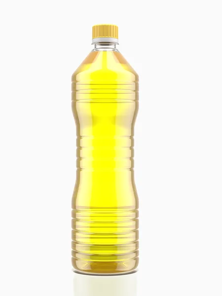 Botella de aceite de cocina — Foto de Stock