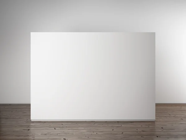 Muro blanco vacío — Foto de Stock