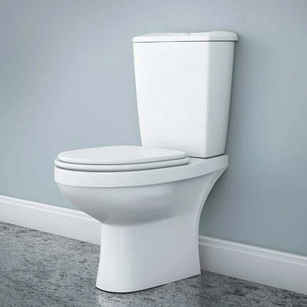 Neue Toilettenschüssel — Stockfoto