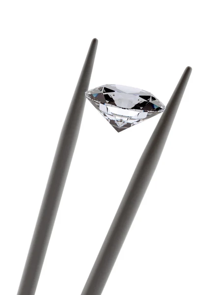 Chopsticks with diamond — Stock Photo, Image