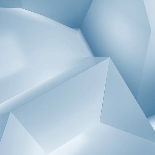 Abstract blue geometric background — Stock Photo, Image