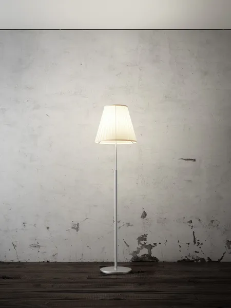 Напольная лампа — стоковое фото