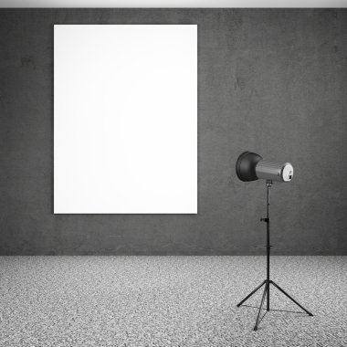 Spot aydınlatma beyaz pano