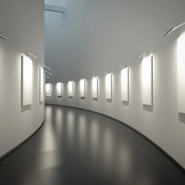 Empty gallery — Stock Photo, Image